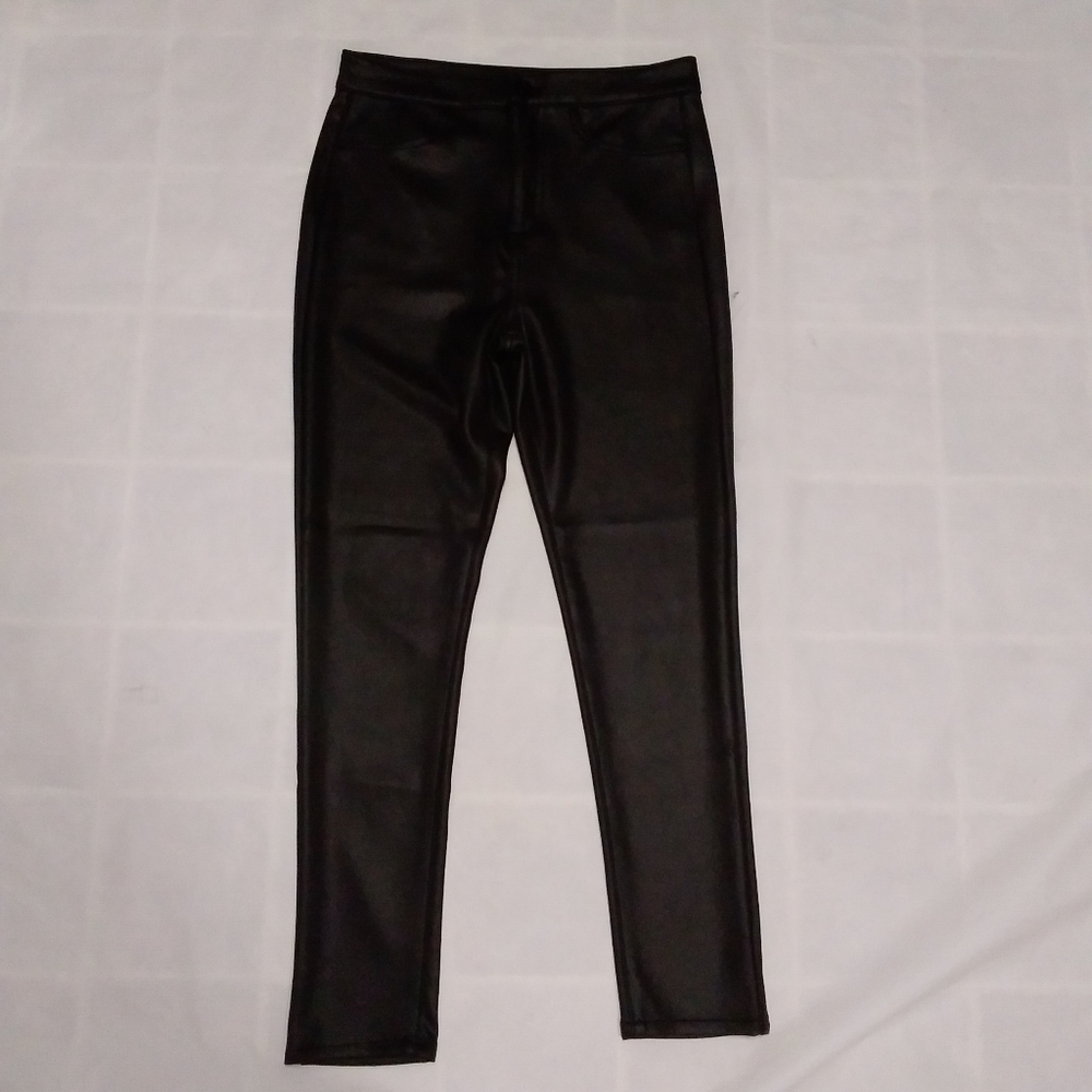 Forever 21 Faux Vegan Leather Pants Size 27 Black